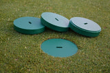 Standard Hole Cup Cover (SOLID HDPE in green) - Active Golf Projects