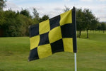 2 Ply Sewn Checkered Flags / Both Sides (All Colours) - Active Golf Projects