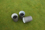 PRO Aluminium Hole Cup (UK) / Anodised Black Finish with replaceable white liner 4.25” Diameter - Active Golf Projects