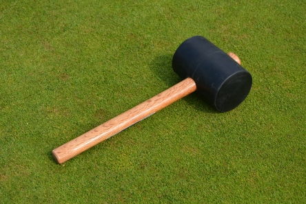 Rubber Mallet (For use with twin blade holecutters) - Active Golf Projects